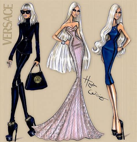 donatella versace top models|donatella versace design sketches.